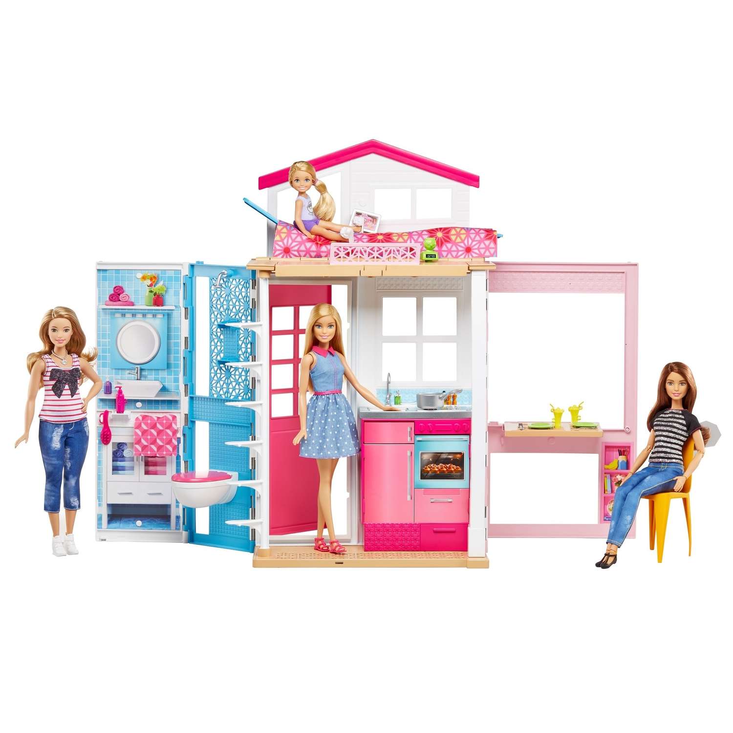 Набор Barbie Домик кукла DVV48 DVV48 - фото 1