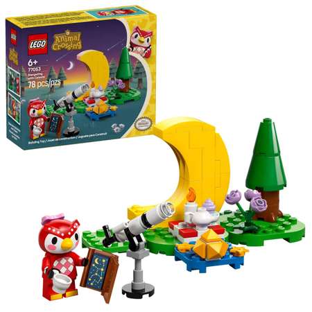 Конструктор LEGO Animal Crossing Наблюдение за звездами блочный