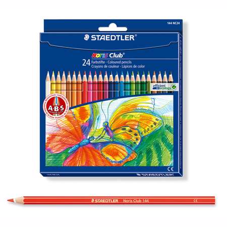 Карандаши цветные Staedtler Noris Club 24 цвета