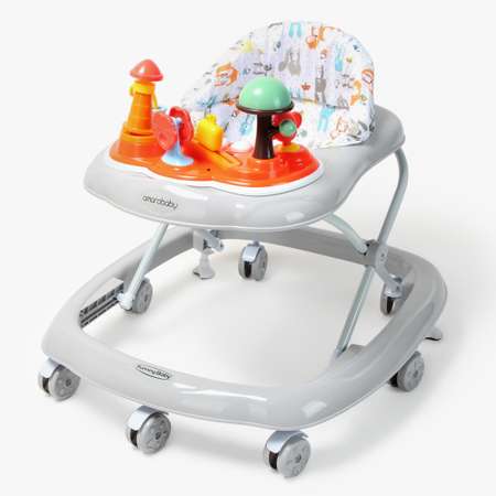 Ходунки Amarobaby Running Baby серый