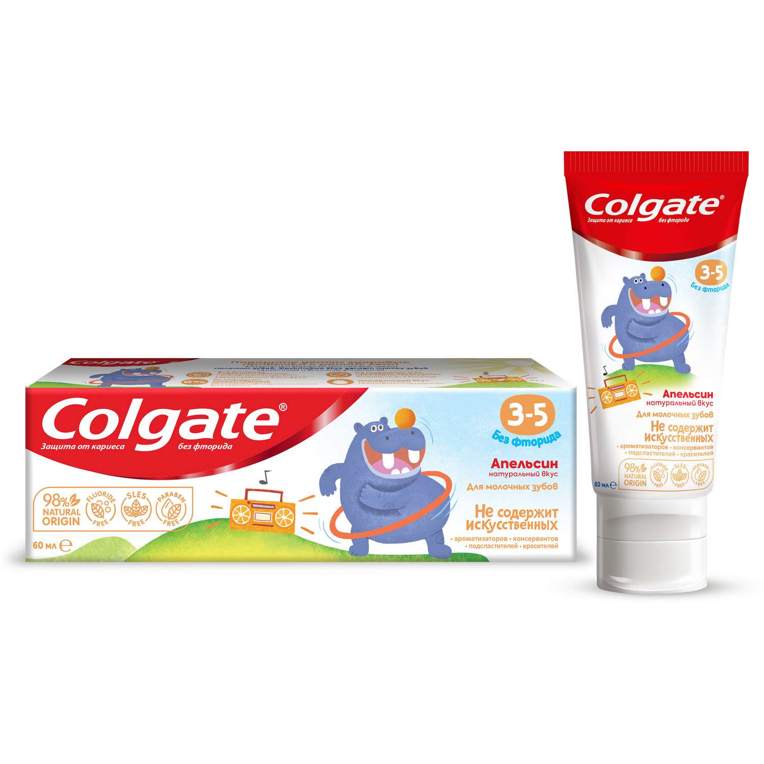 Зубная паста Colgate 60мл 3-5лет в ассортименте - фото 14