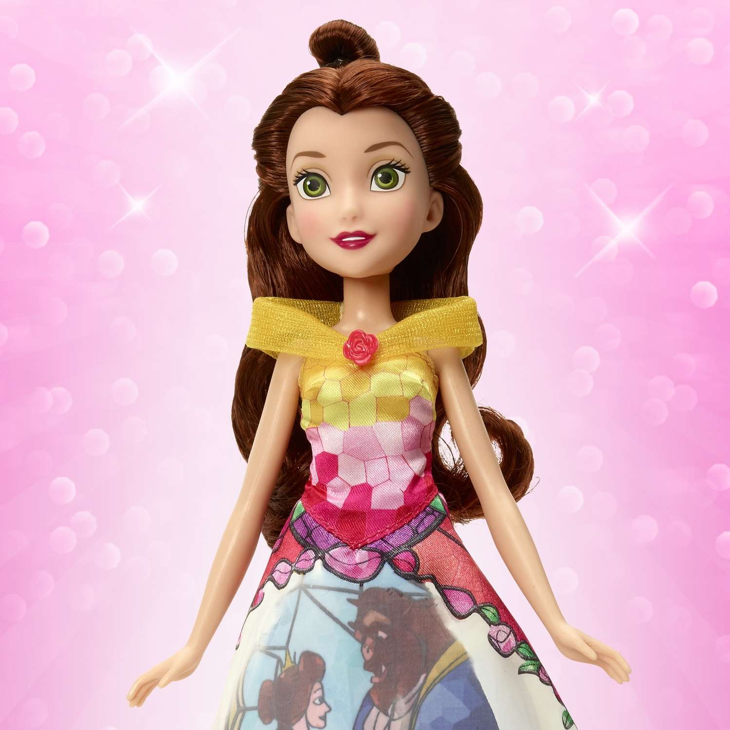 Кукла Princess Hasbro в юбке с проявляющимся принтом Бэлль B6850EU40 B5295EU6 B5295EU6 - фото 7