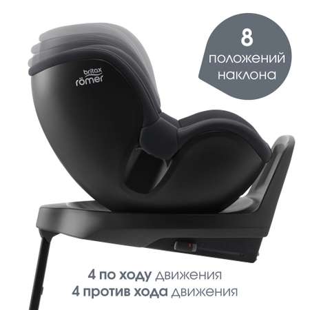 Детское автокресло Britax Roemer Dualfix M Plus Midnight Grey с 3 месяцев до 4 лет ростом 61-105 см до 20 кг