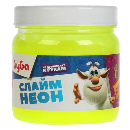 Слайм Играем вместе Буба неон 400гр 313637