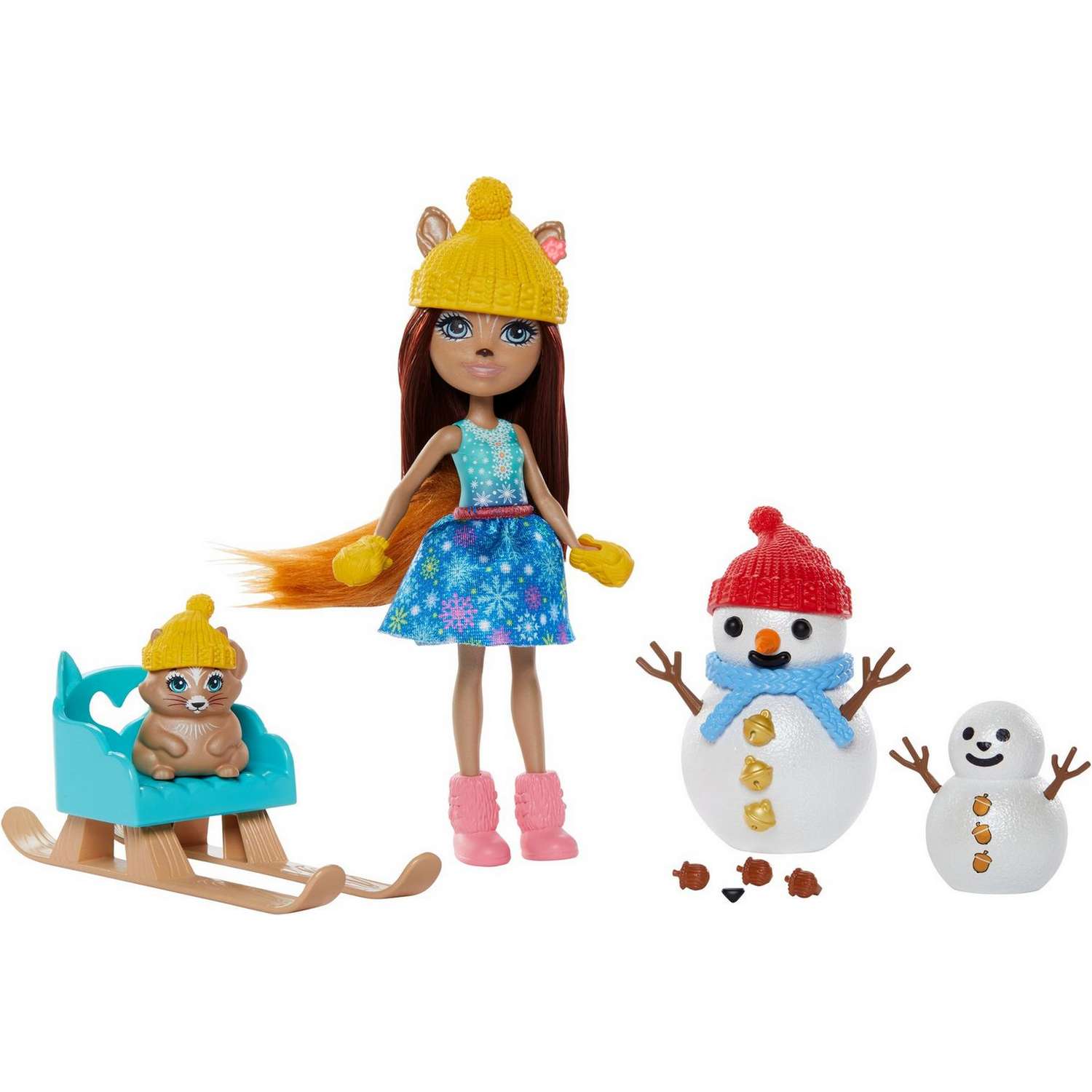 Набор игровой Enchantimals кукла+питомец с аксессуарами Снежные забавы GNP16 GJX35 - фото 3