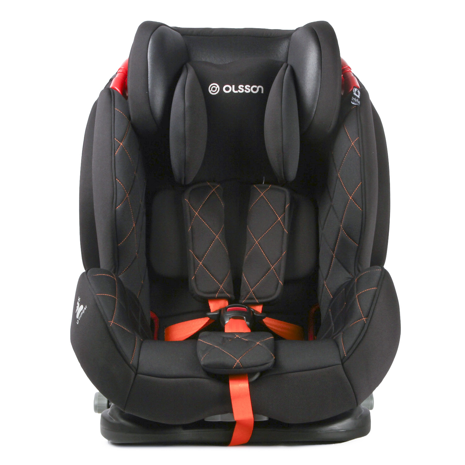 Автокресло Olsson Voyager Fix Black Sport Isofix 1/2/3 (9-36 кг) - фото 8