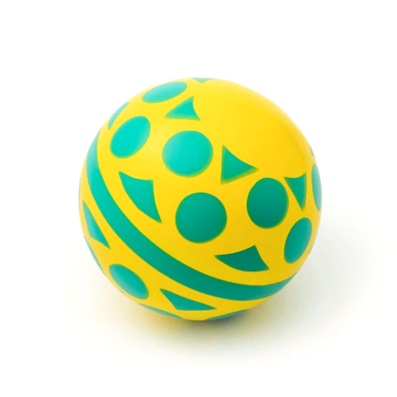 Мяч ЧАПАЕВ Солнышко жёлтый 10см 44281 - фото 2