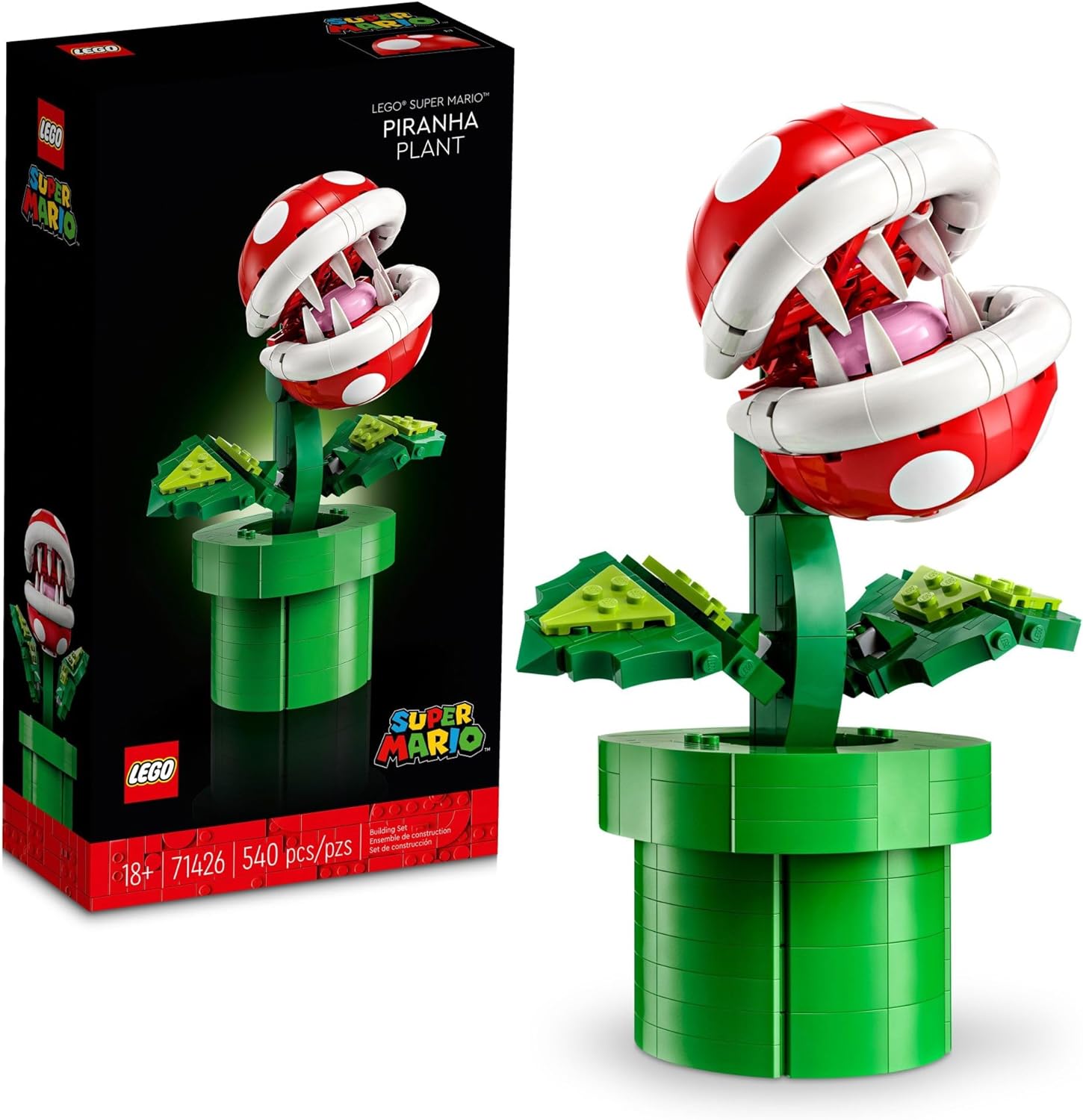 Конструктор LEGO Super Mario Piranha Plant 71426 купить по цене 11999 ₽ в  интернет-магазине Детский мир