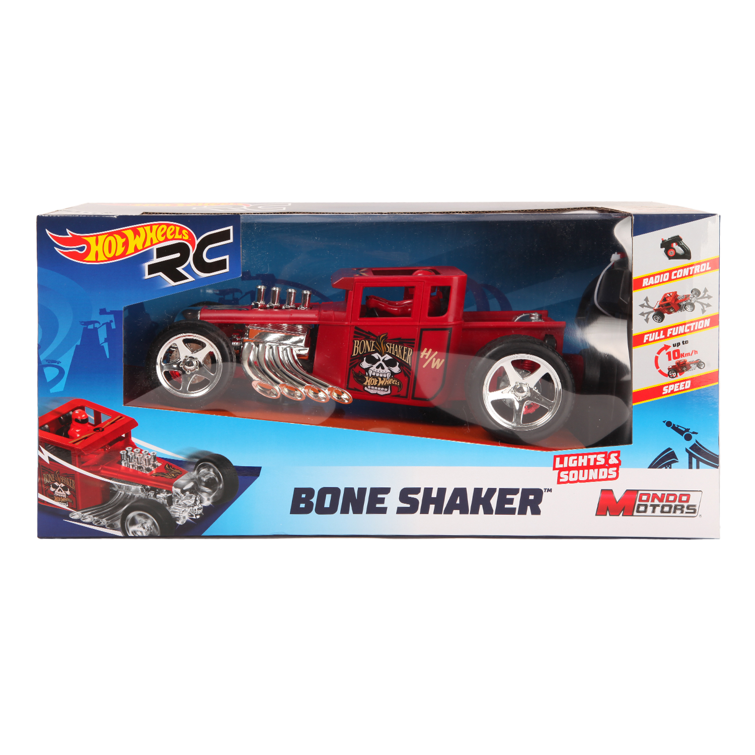 Машина Hot Wheels РУ Bone Shaker 63651 купить по цене 199 ₽ в  интернет-магазине Детский мир