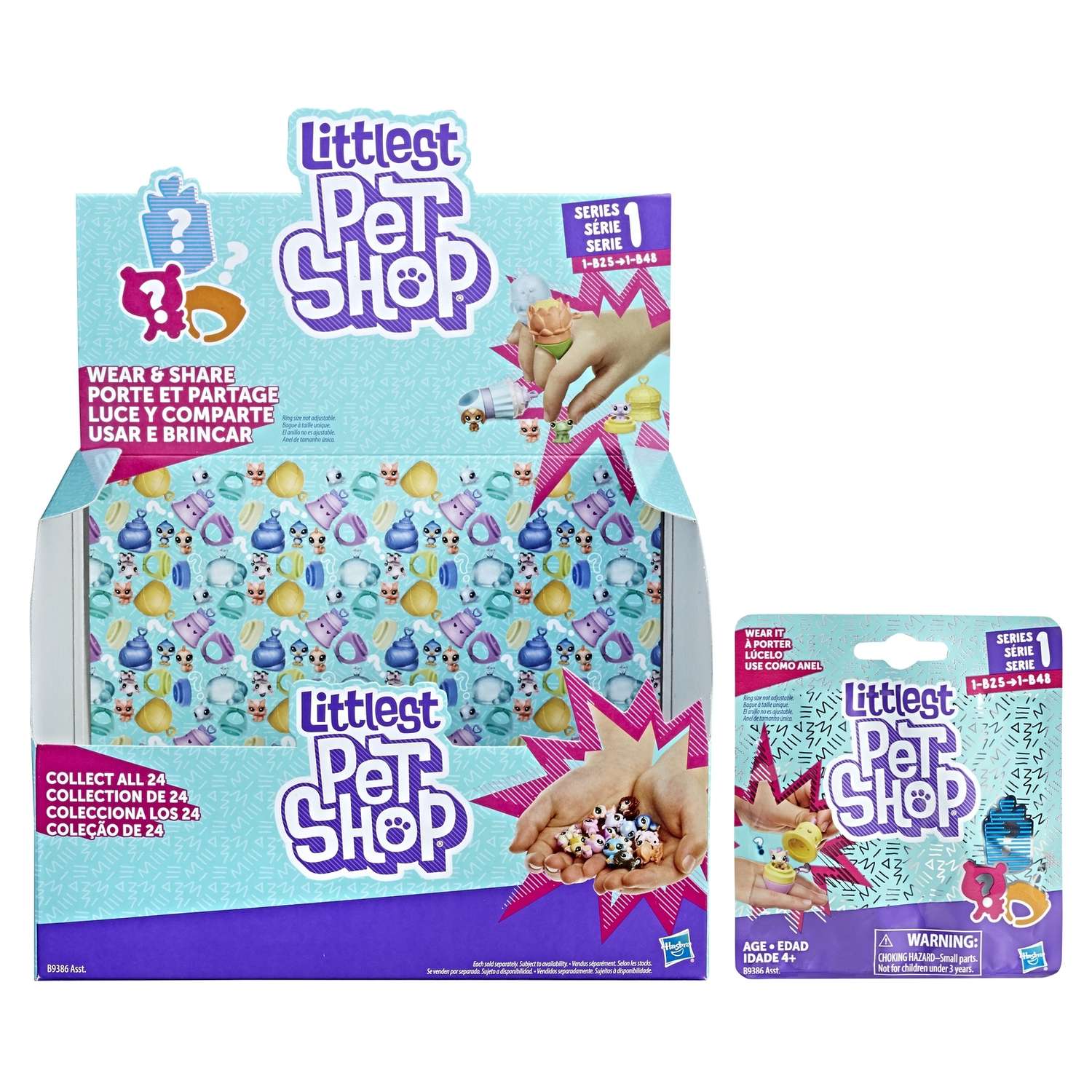 Набор Littlest Pet Shop Пет в закрытой упаковке в ассортименте - фото 29