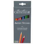 Цветные карандаши CRETACOLOR Профессиональные Artist Studio 12 цветов