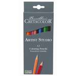 Цветные карандаши CRETACOLOR Профессиональные Artist Studio 12 цветов