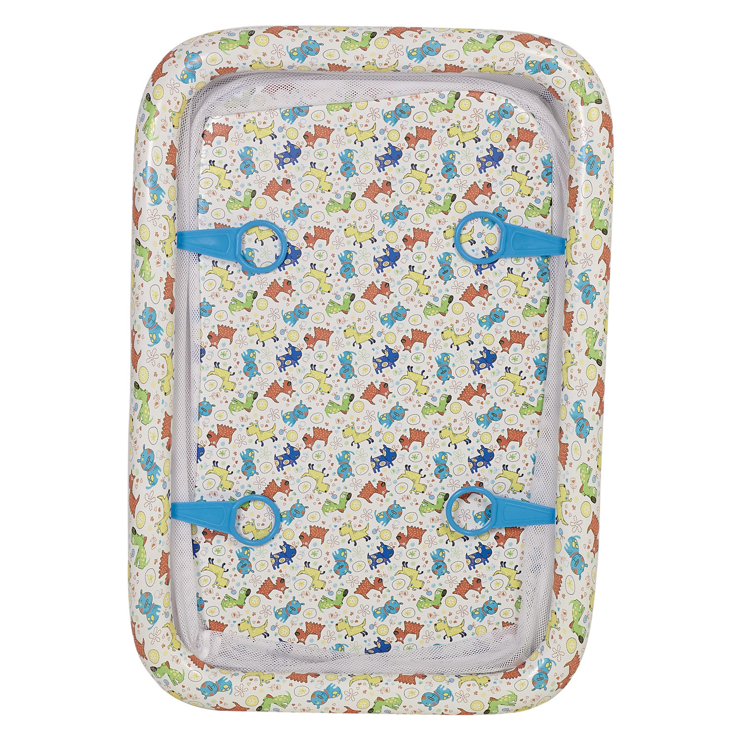 Манеж Polini kids Classic Собачки Бирюзовый 0002227-22 - фото 9