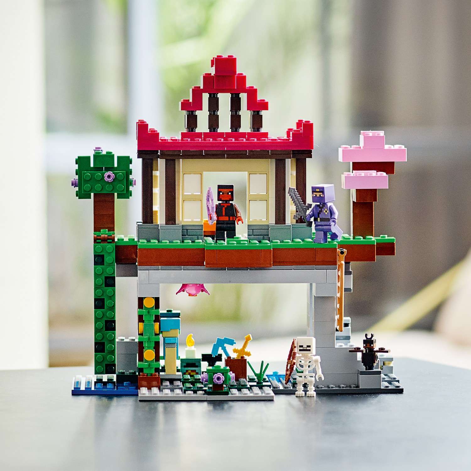 Конструктор LEGO Minecraft Площадка для тренировок 21183 - фото 8