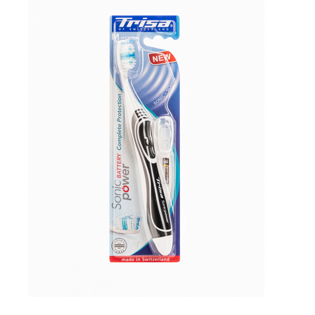 Зубная щетка TRISA Электрическая Sonicpower Battery 661937 Black