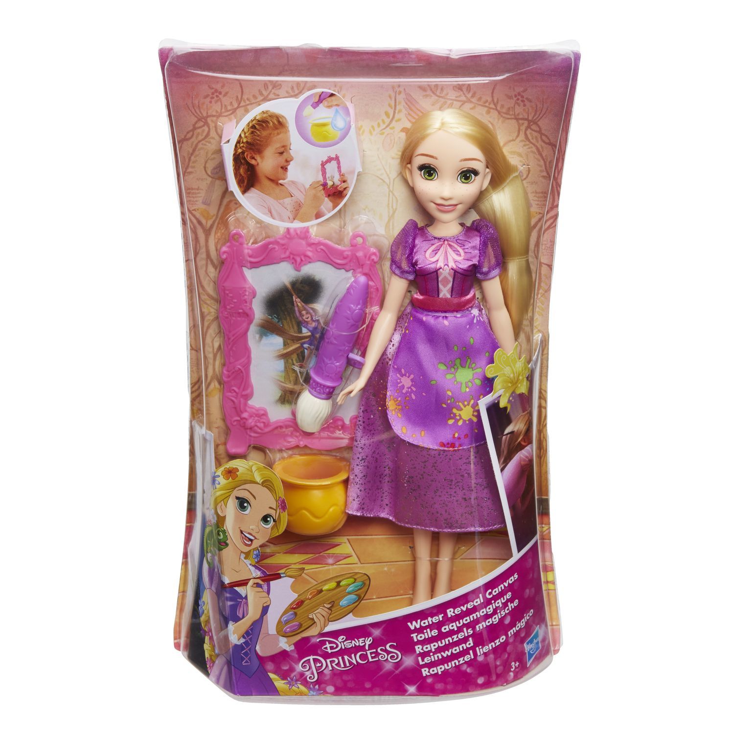 Кукла Princess Hasbro Модная принцесса Рапунцель и ее хобби B9148EU4 купить  по цене 999 ₽ в интернет-магазине Детский мир