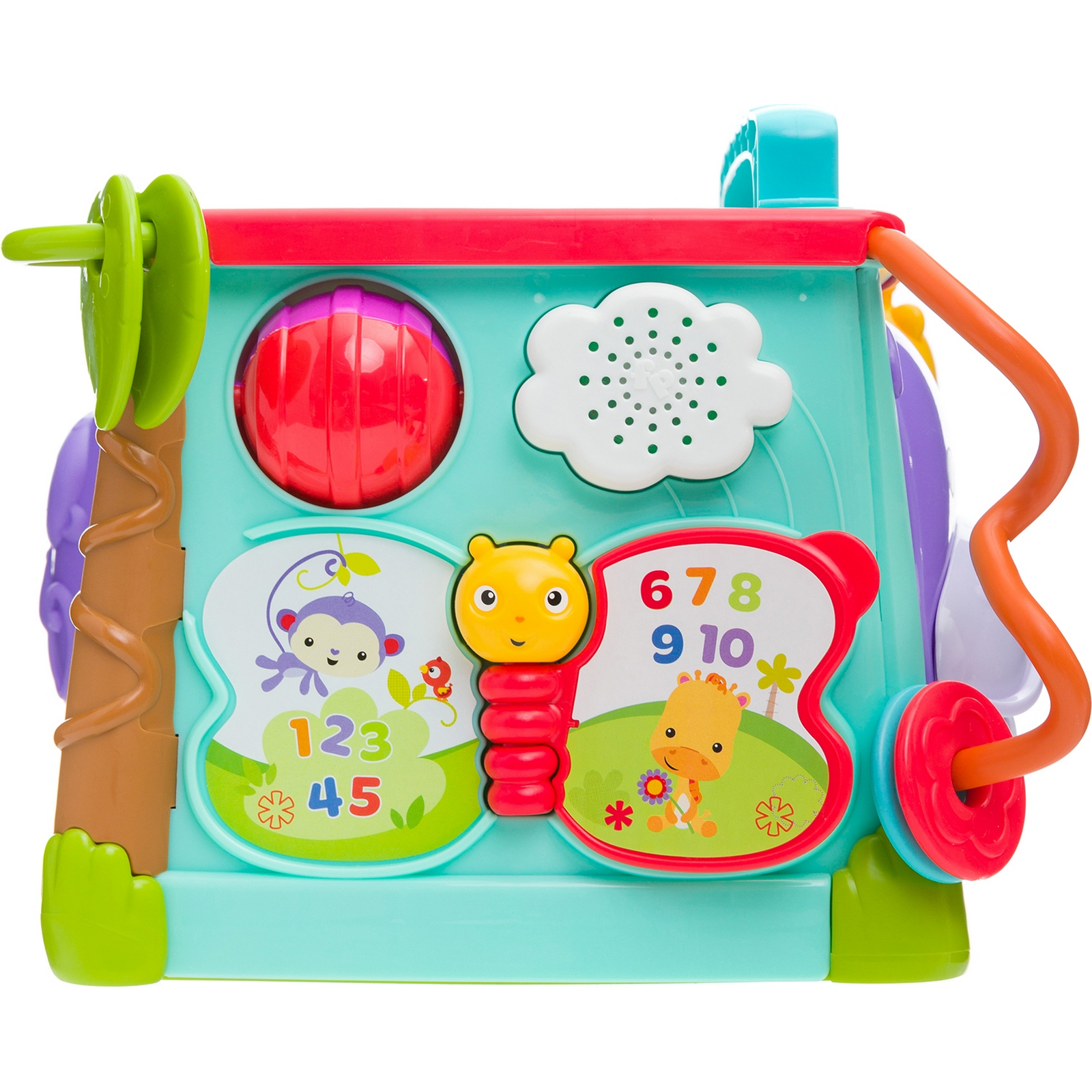 Игрушка Fisher Price Большой музыкальный игровой куб развивающий GHT89 - фото 7