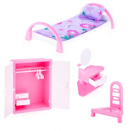 Мебель для кукол Форма Спальня Кристина
