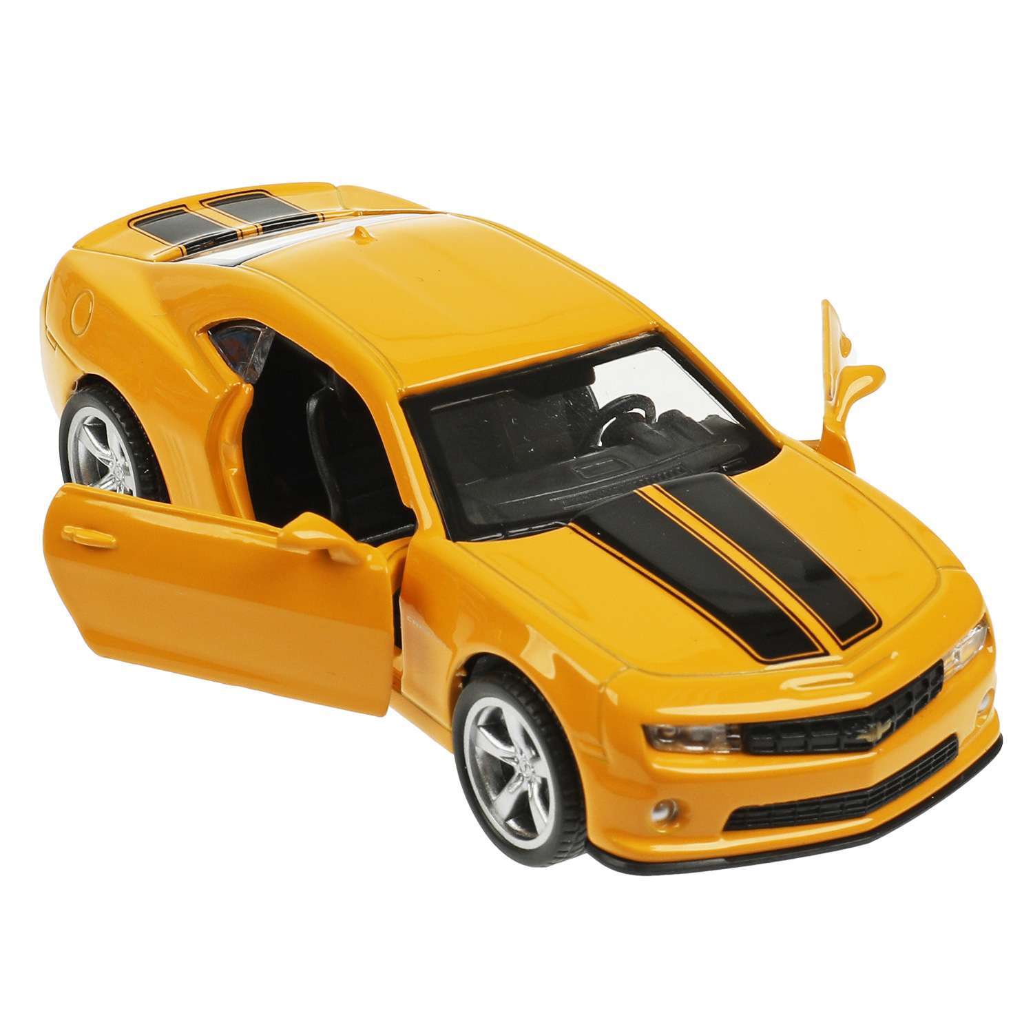 Автомобиль Технопарк Chevrolet Camaro оранжевый 350624 - фото 5