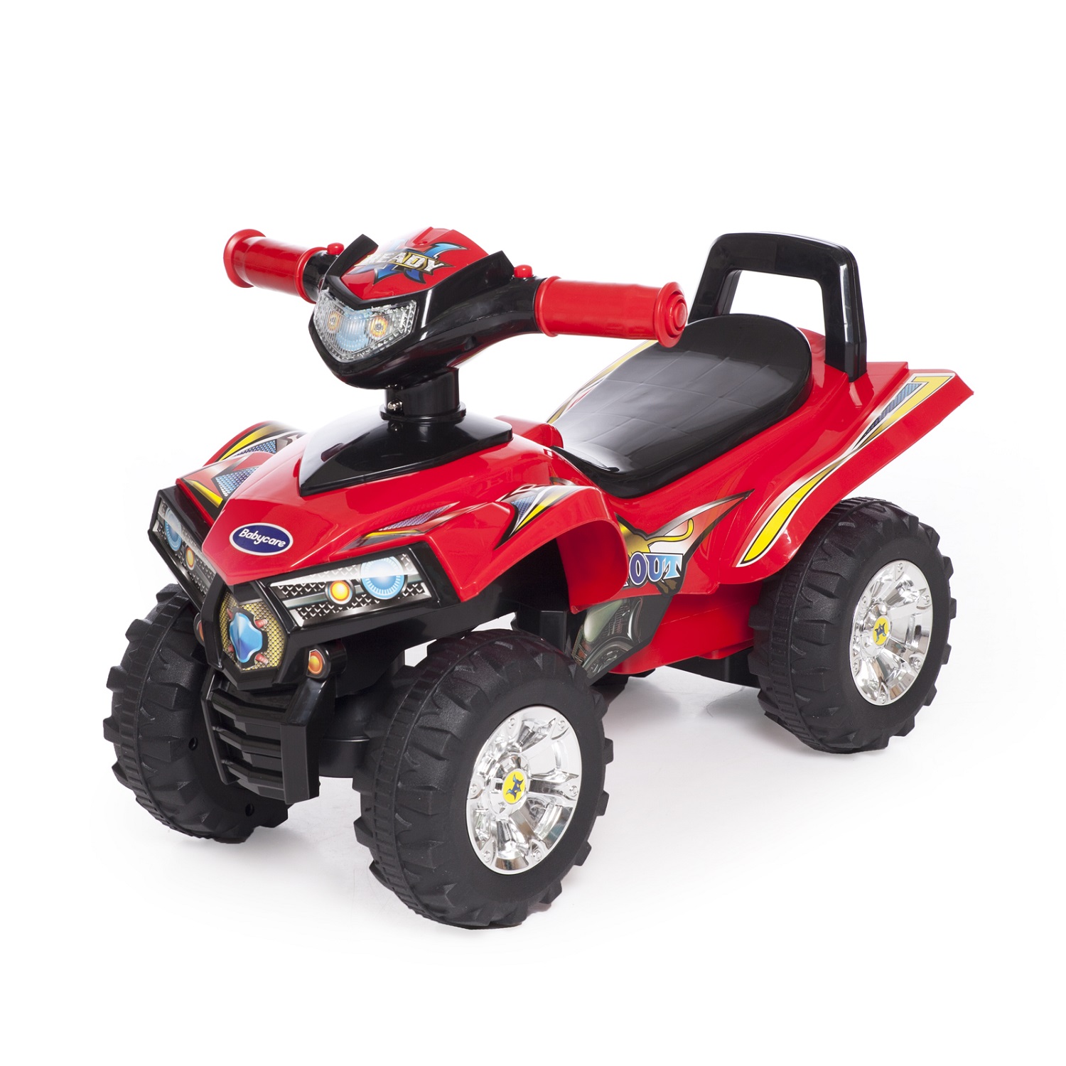 Каталка детская BabyCare Super ATV Красный - фото 2