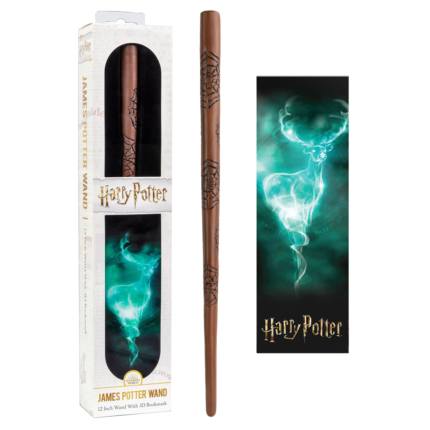 Волшебная палочка Harry Potter Джеймс Поттер 30 см - lite series  - фото 1