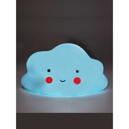 Лампа настольная светодиодная LATS ночник детский облако голубое