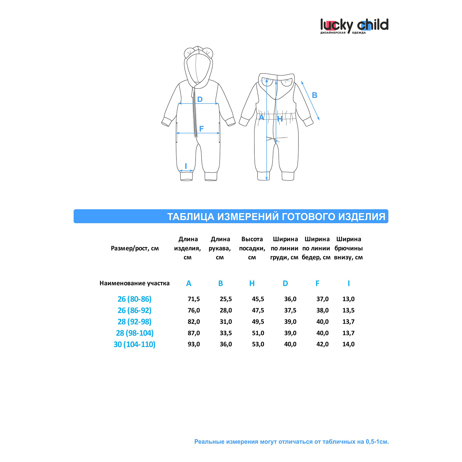 Комбинезон утепленный Lucky Child 149-32Ф/бежевый/0-2 - фото 9