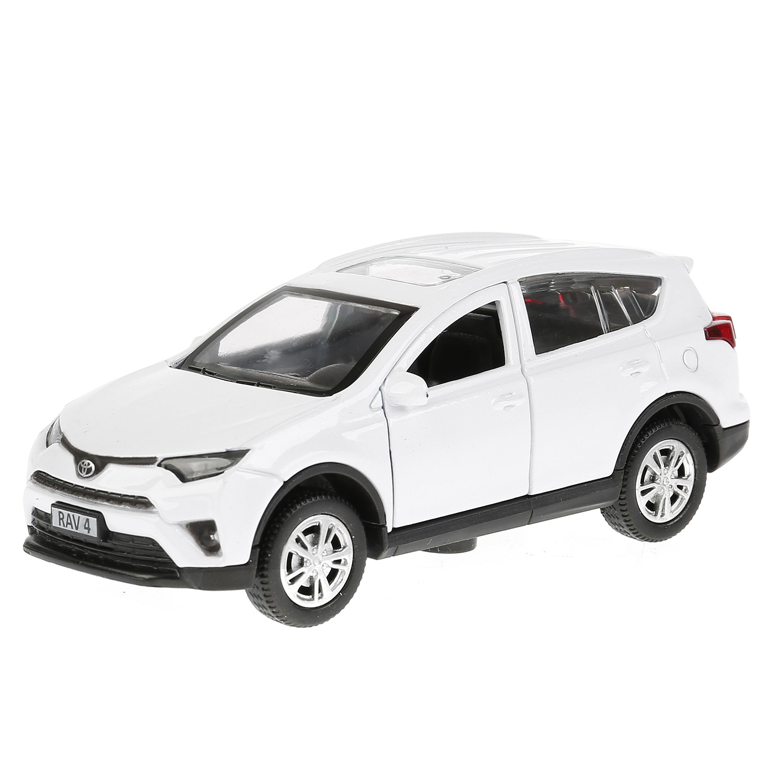 Машина Технопарк Toyota Rav 4 Белая 278680 купить по цене 387 ₽ в  интернет-магазине Детский мир