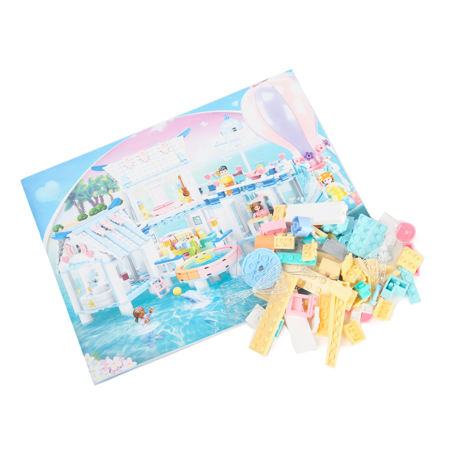 SLUBAN Girls Dream Sea View Pool 938 Pieces