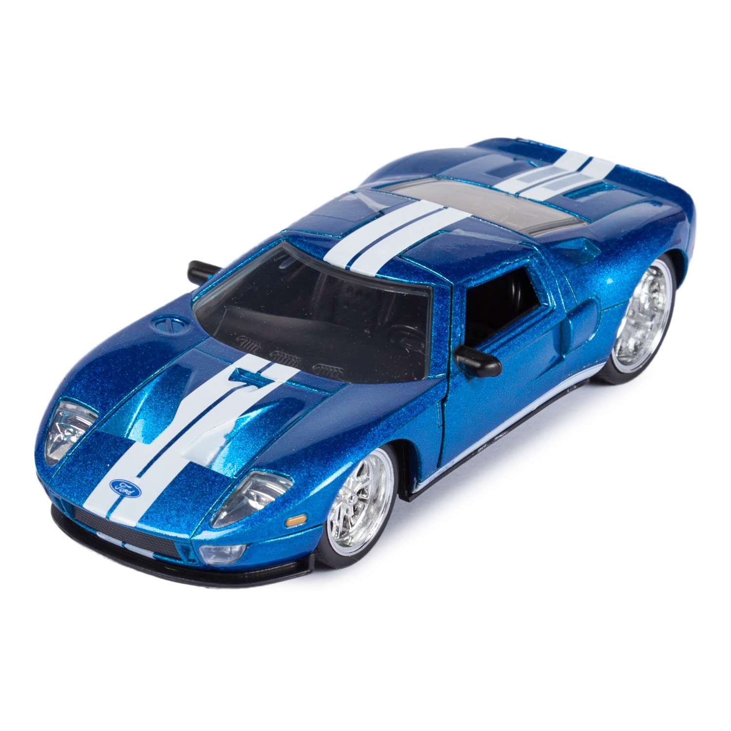 Машинка Fast and Furious Die-cast Ford GT 1:32 металла 24037 - фото 1