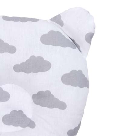 Подушка Amarobaby First Pillow Небо Серый