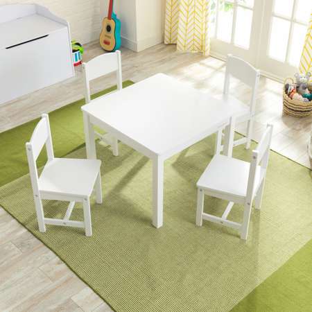 Комплект мебели KidKraft Кантри стол 4стула 21455_KE