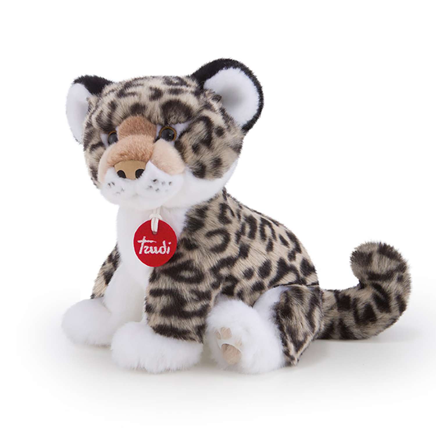 Мягкая игрушка TRUDI Серый леопард Леопольдо 19x21x24см - фото 1