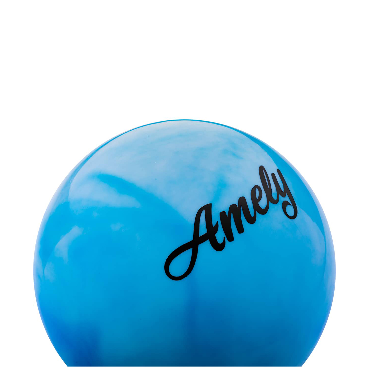 Мяч Amely для художественной гимнастики AGB-101-19-blueandwhite - фото 2