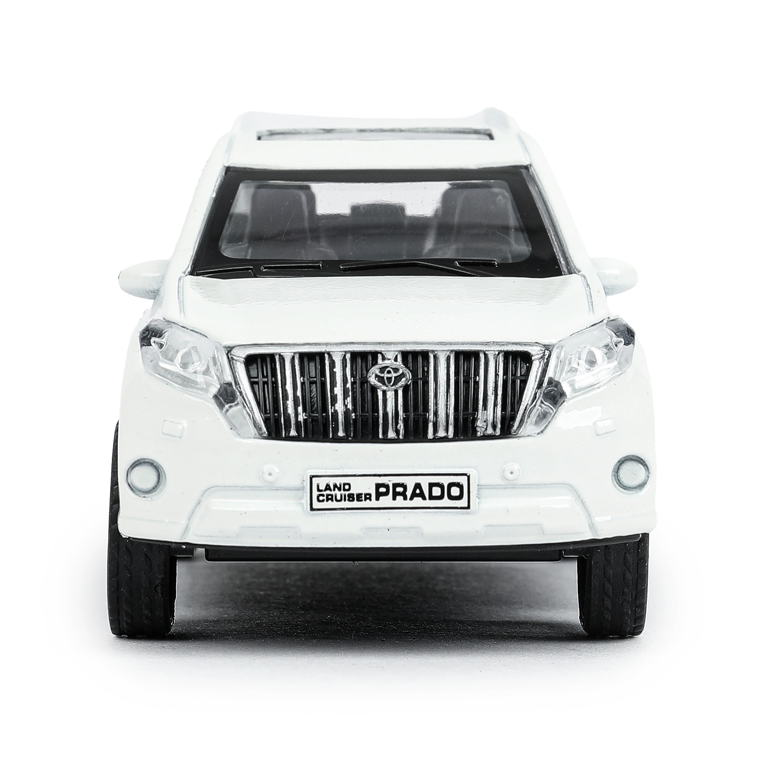 Автомобиль Технопарк Toyota Prado белый 278445 - фото 10