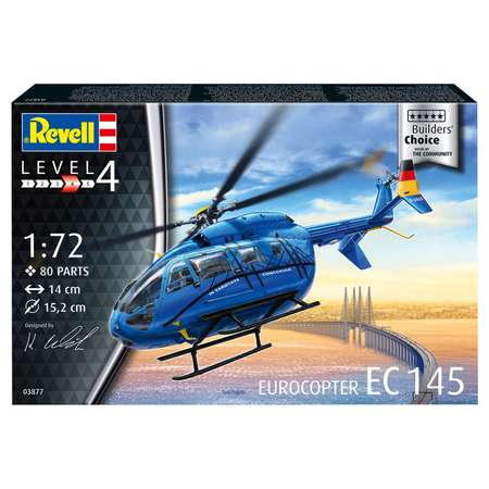 Сборная модель Revell Транспортный вертолёт Eurocopter EC 145Builders Choi