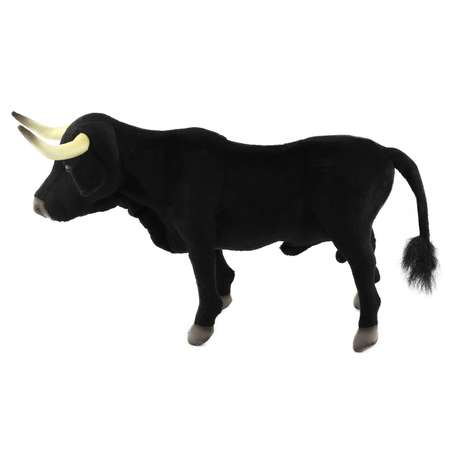 Реалистичная мягкая игрушка HANSA Испанский бык 45 см