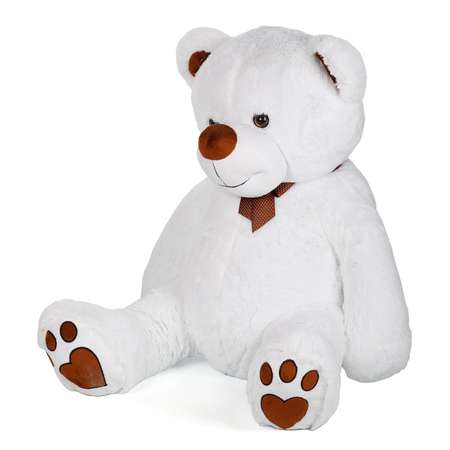Мягкая игрушка Тутси Медведь Лапочкин игольчатый 80 см белый