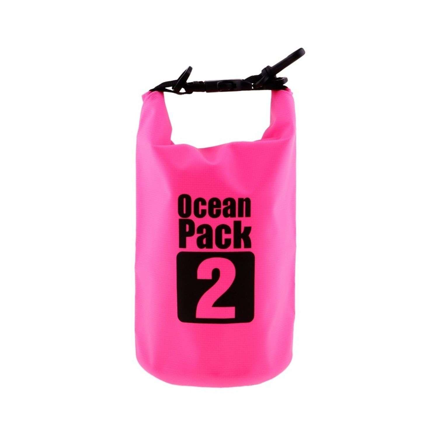 Сумка-мешок Seichi водонепроницаемая розовая 2 л - фото 1