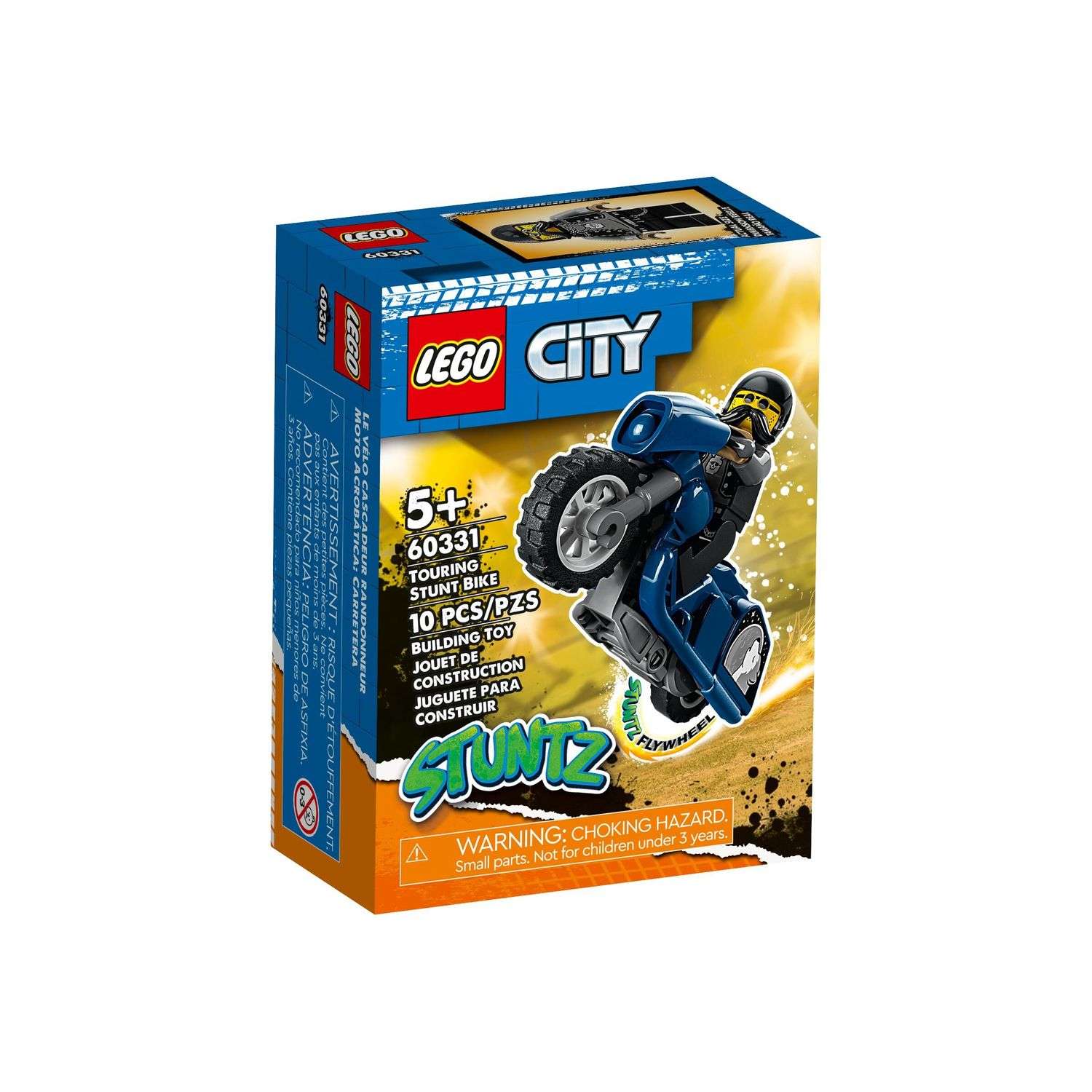 Конструктор LEGO City Трюк с велосипедом 60331 - фото 1