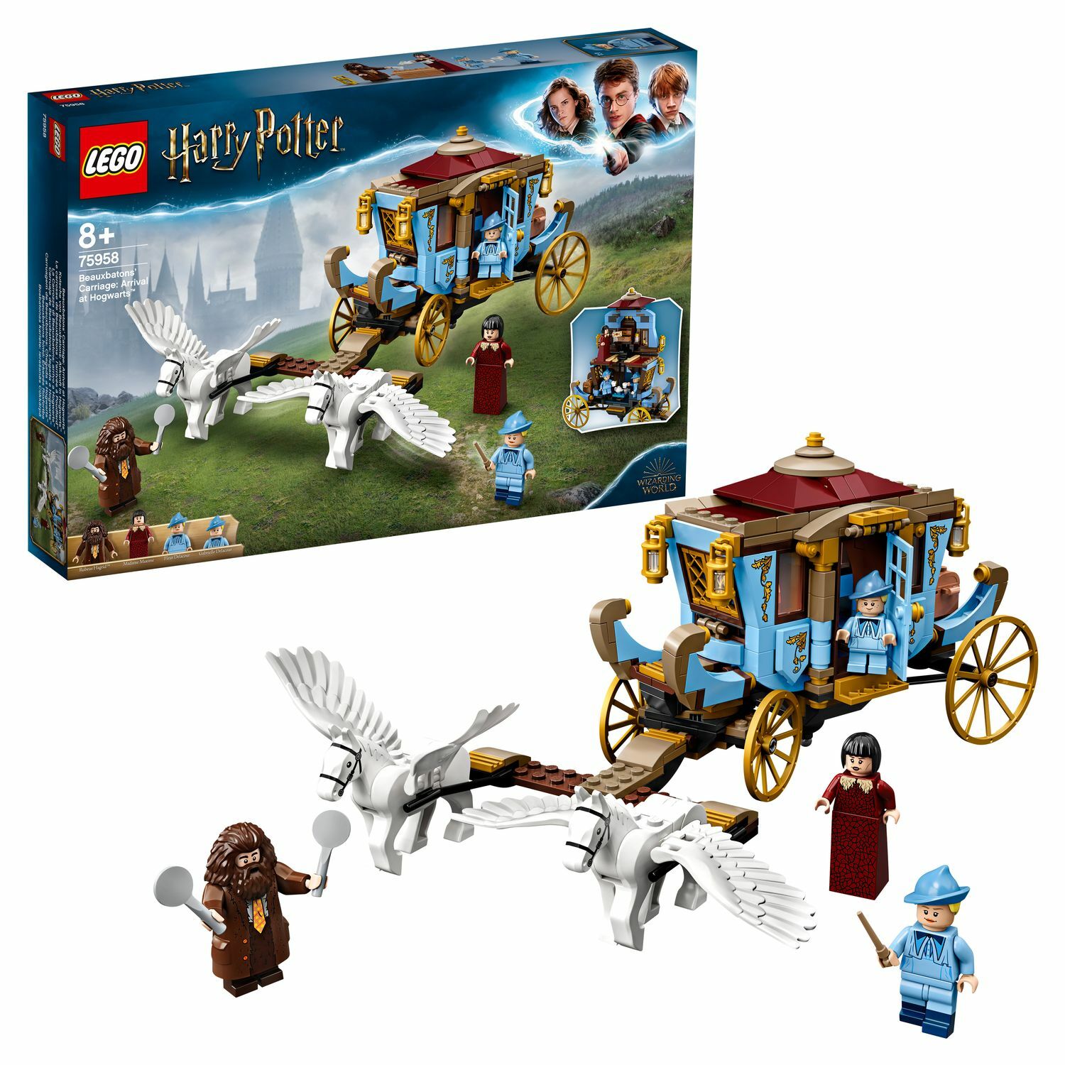 Конструктор LEGO Harry Potter Карета школы Шармбатон: приезд в Хогвартс 75958 - фото 1