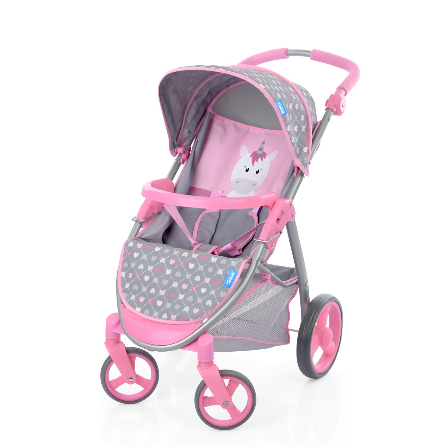 Коляска для кукол Hauck Malibu 2в1 Doll Travel System Unicorn Heart D85906 - фото 8