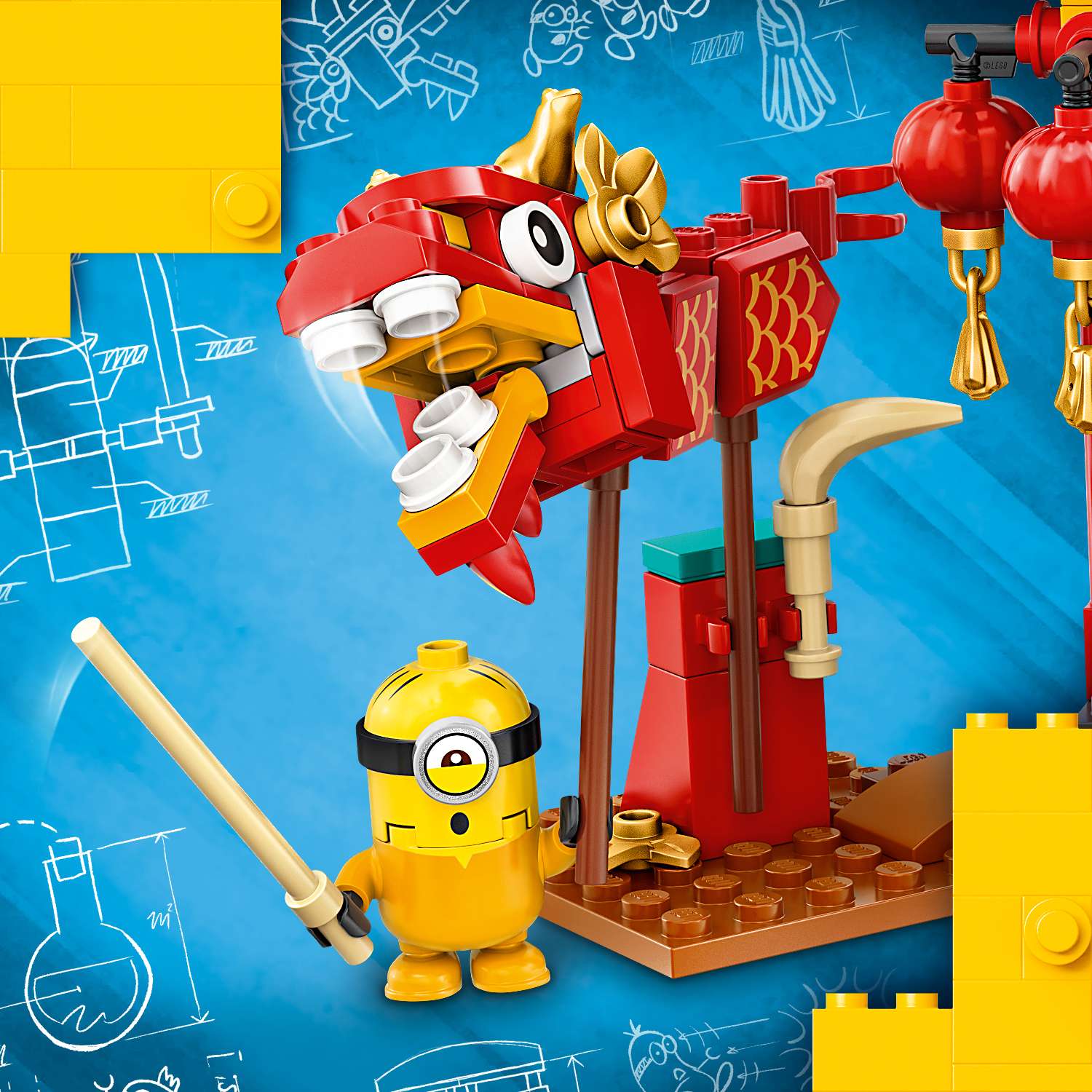 Конструктор LEGO Minions Бойцы кунг-фу 75550 - фото 4