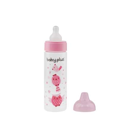 Бутылочка для кормления Baby Plus с соской BP5166-B 250 мл розовая