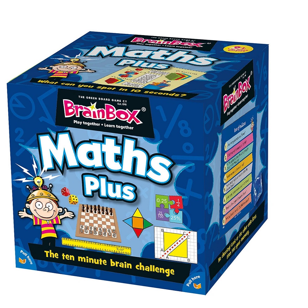 Настольная игра BrainBox Сундучок Знаний Maths Plus на английском языке  купить по цене 1430 ₽ в интернет-магазине Детский мир