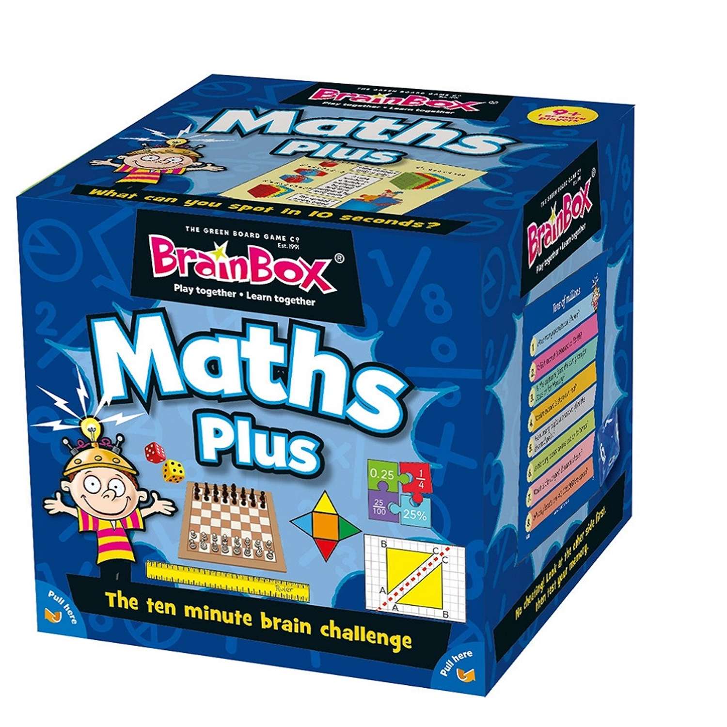 Настольная игра BrainBox Сундучок Знаний Maths Plus на английском языке - фото 1