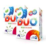 Стиральный порошок DUO ECO Colour концентрированный для цветного белья детской одежды 2 шт по 1 кг