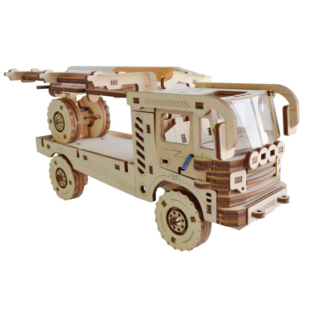 Сборная модель из фанеры HobbyWood Раллийный грузовик - фото 5