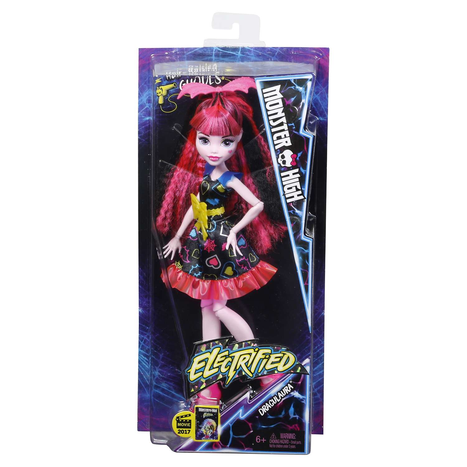 Кукла Monster High Неоновые монстряшки в ассортименте DVH65 - фото 6