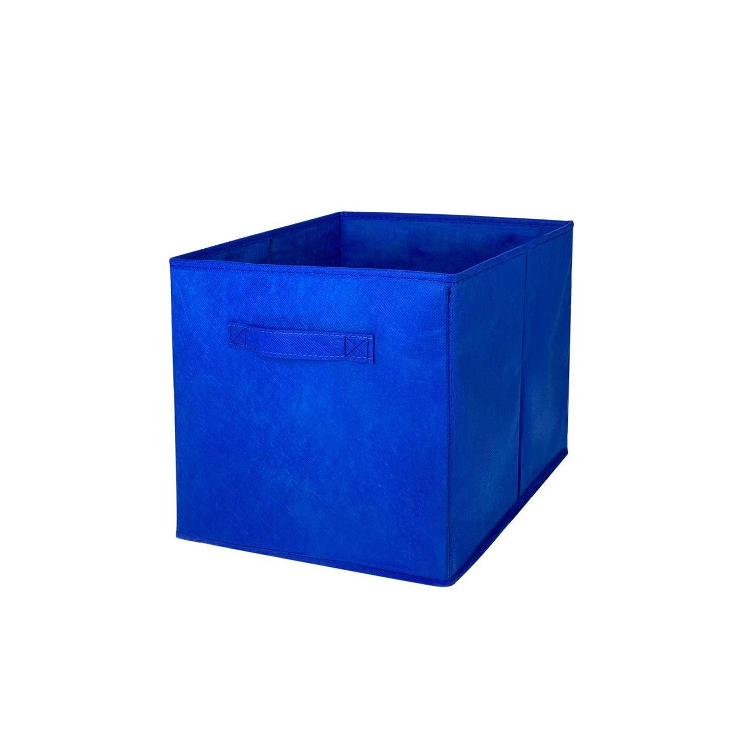 Короб-кубик ГЕЛЕОС для хранения вещей КУБ 33-5 30х30х30см синий - фото 12